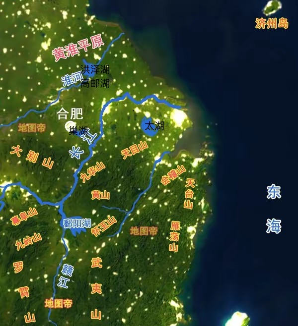 华东地图